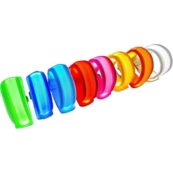 8 PCS LED Glow Bracelets, Light Up Bracelets for Kids Adults - Glow in The Dark - Picture 8 of 8